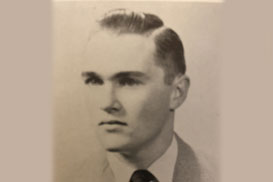 Photo of Bill Robertson ’56. Link to his story.